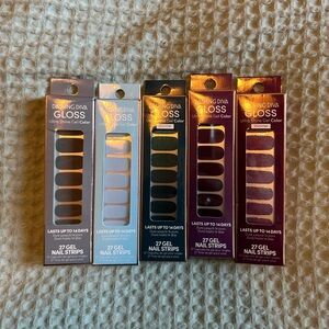 Dashing Diva Gloss - Set of 5 Blues and purples